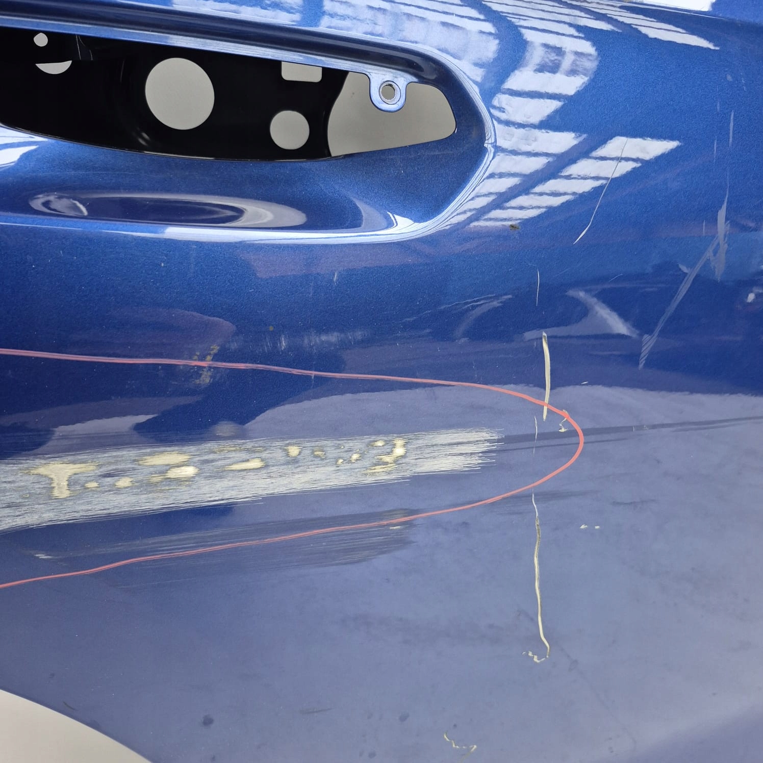 BMW X1 U11 22- Tür rechts heck hinten