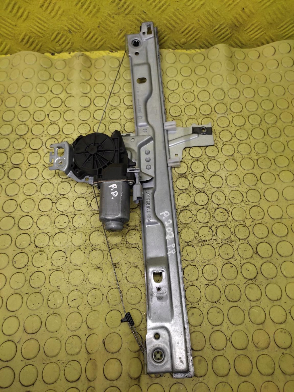 PEUGEOT 207 window regulator right front