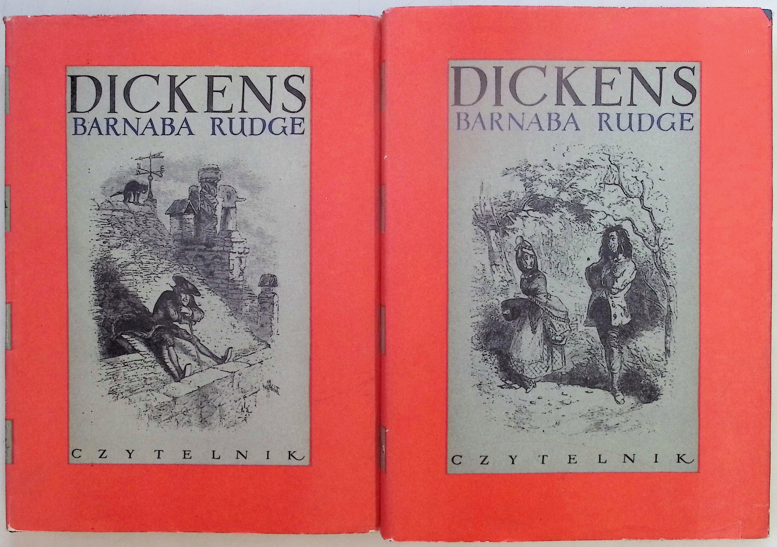Barnaba Rudge Tom I-II Karol Dickens