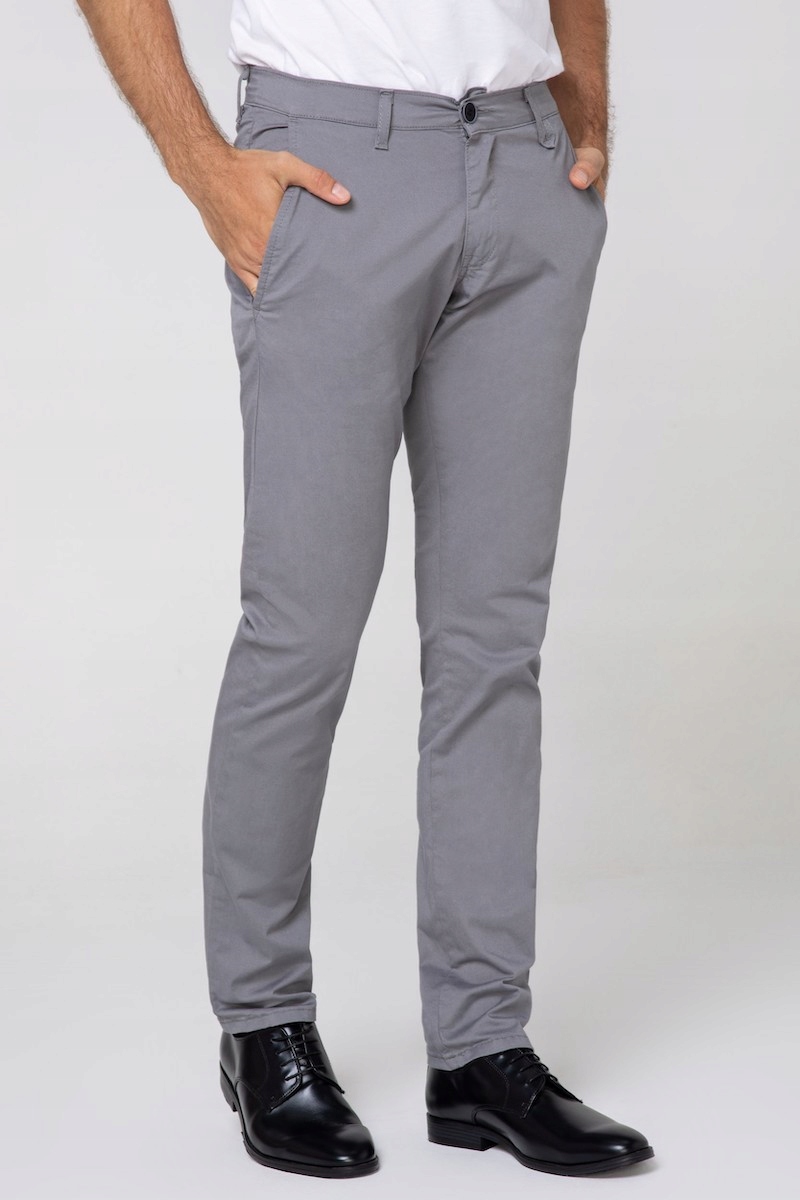 Bridle pánské kalhoty N211 comfort, Rm Šedé, bavlna, vel. 104 cm, W 40, L32