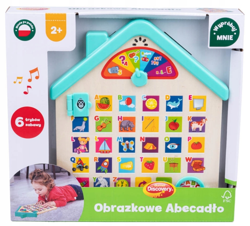 

Obrazkowe Abecadło – Dumel (DD75991)
