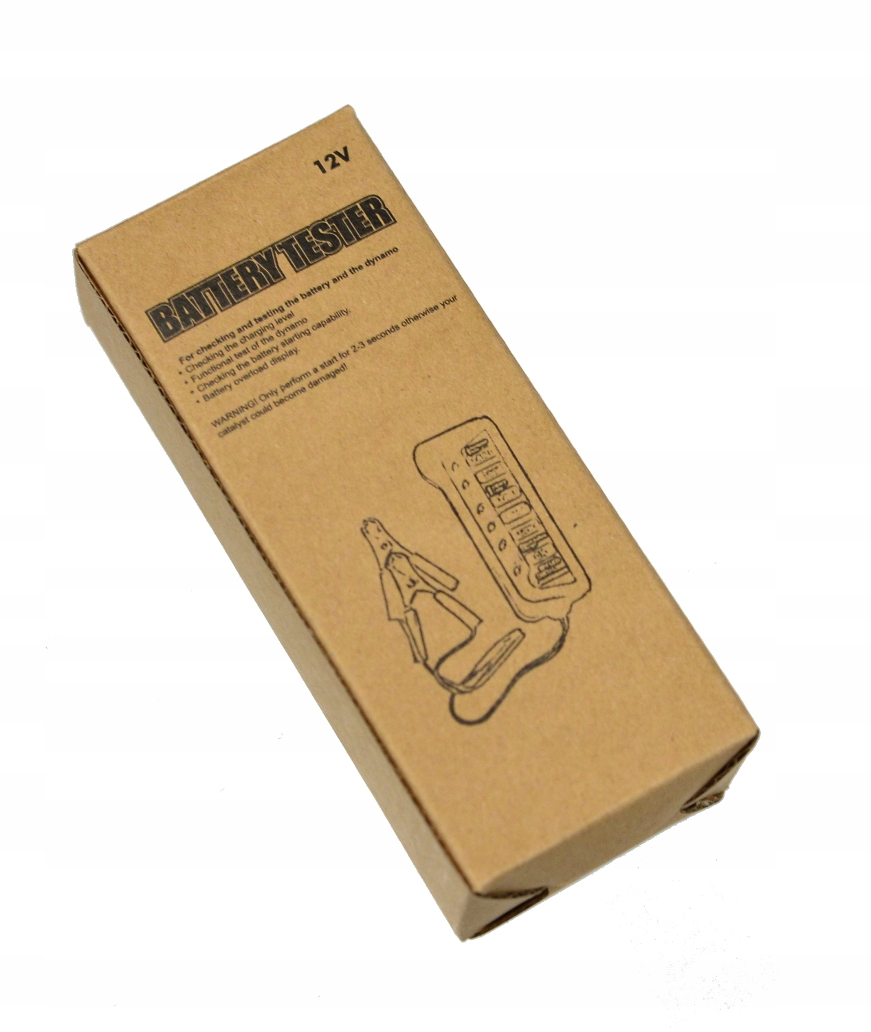 Tester naładowania akumulatora i alternatora 12V EAN (GTIN) 5908258862201