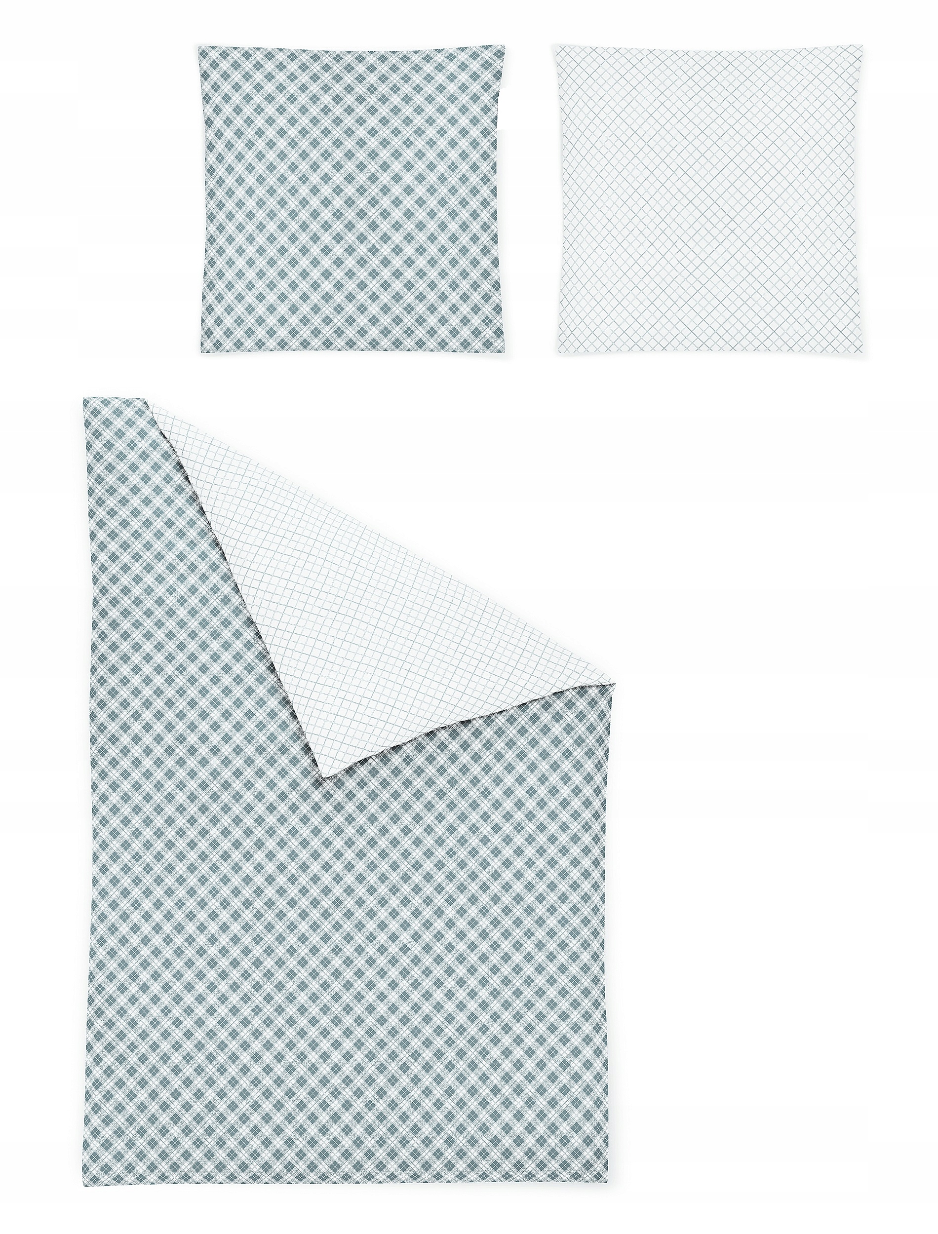 Sada povlečení saténová bavlněná přikrývka 160/200 polštář 70/80 Ketna