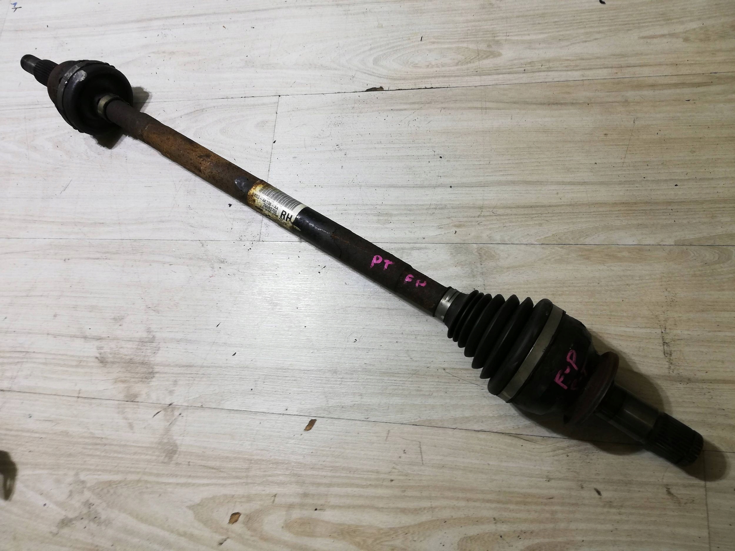 semi-axis rear rear part side right Jaguar F-Pace HK834K138AA