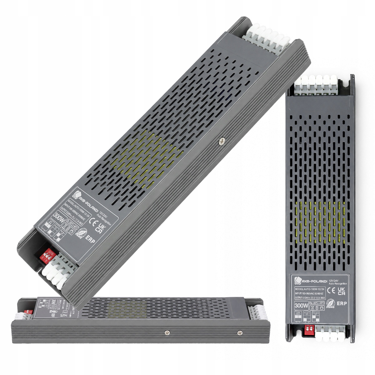 Led zdroj Led 12V 24V 300W Univerzální Automatický Premium