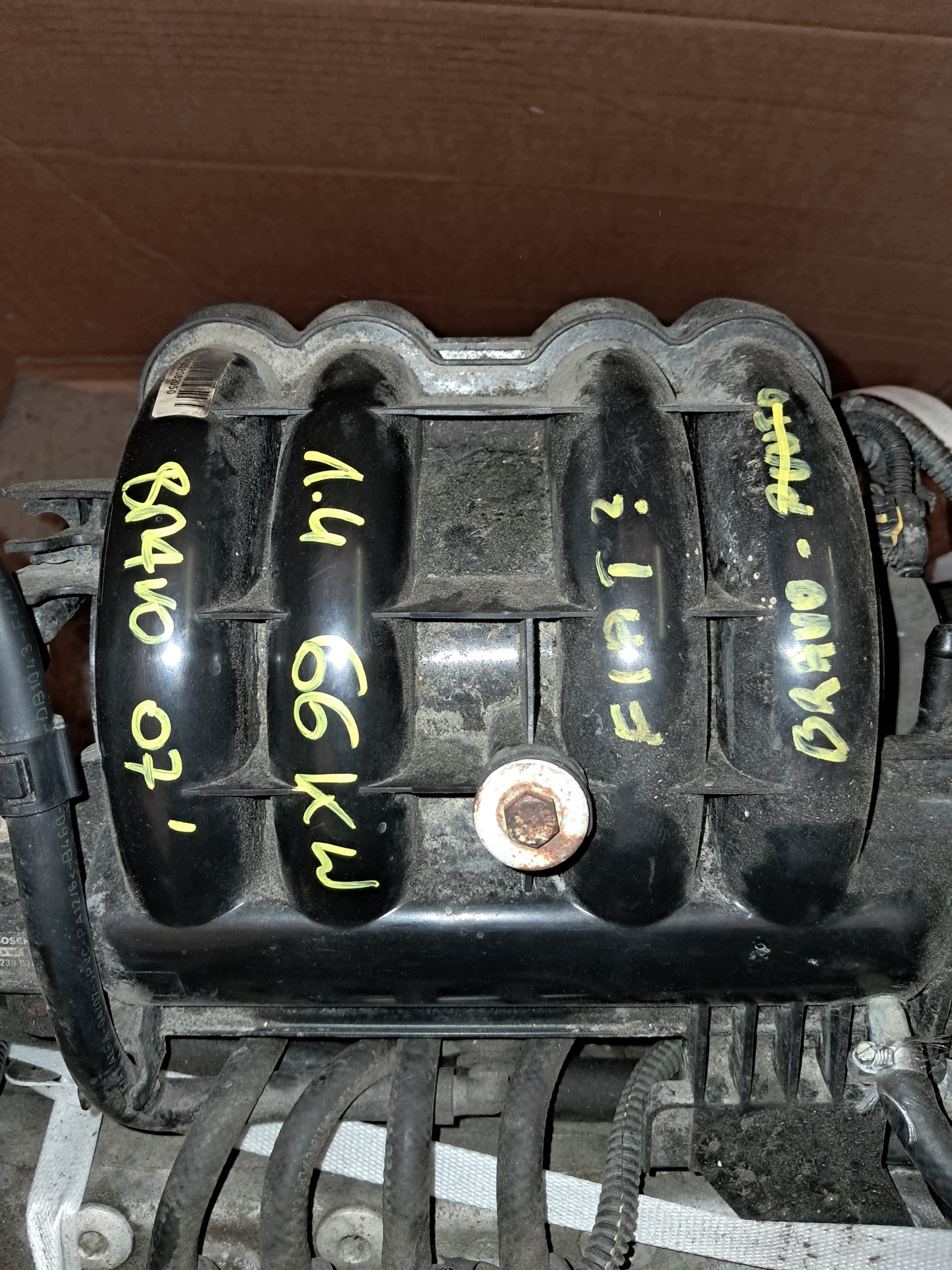 engine 1.4 16V 90KM complete FIAT BRAVO II 192B2000 PEWNIAK