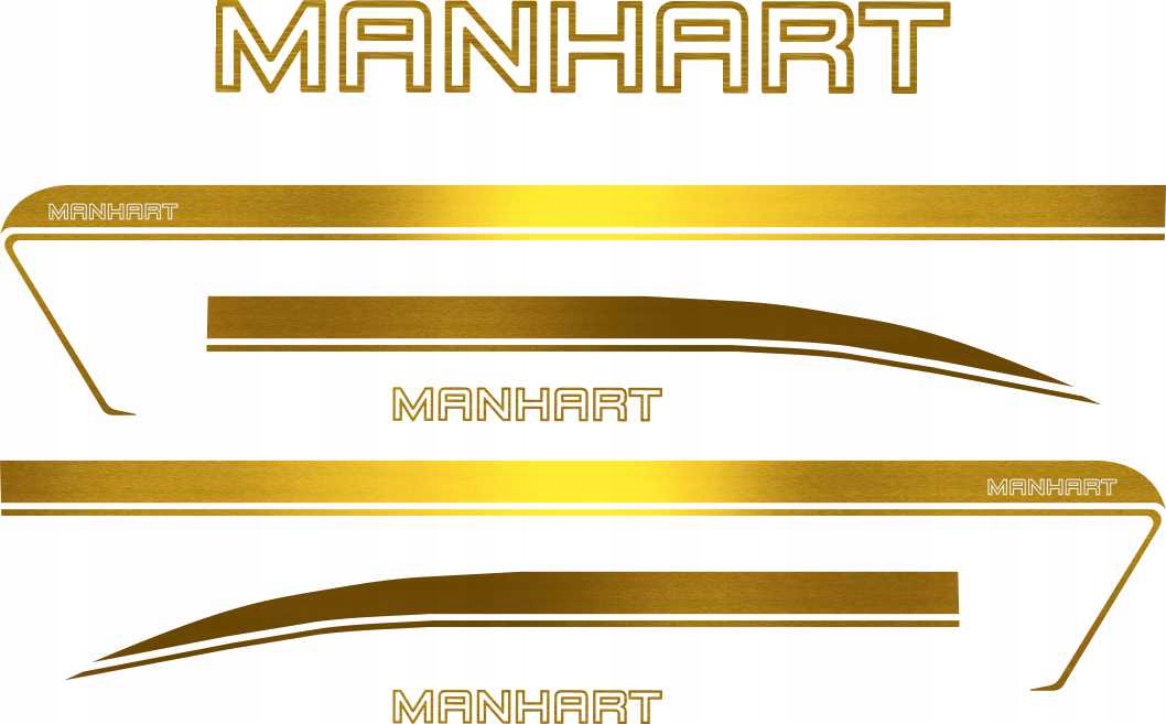 Naklejki MANHART TUNING BMW VW AUDI MERCEDES