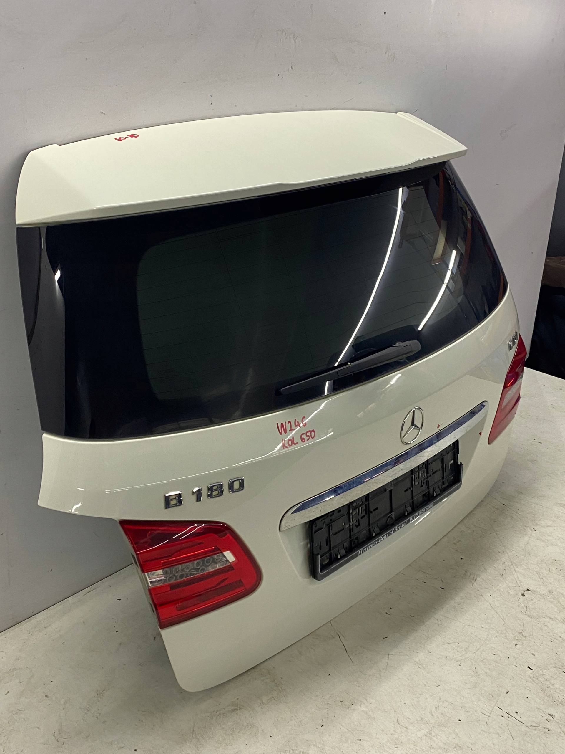 boot door rear boot MERCEDES B-KLASA W246 (2011-2014) colour 650