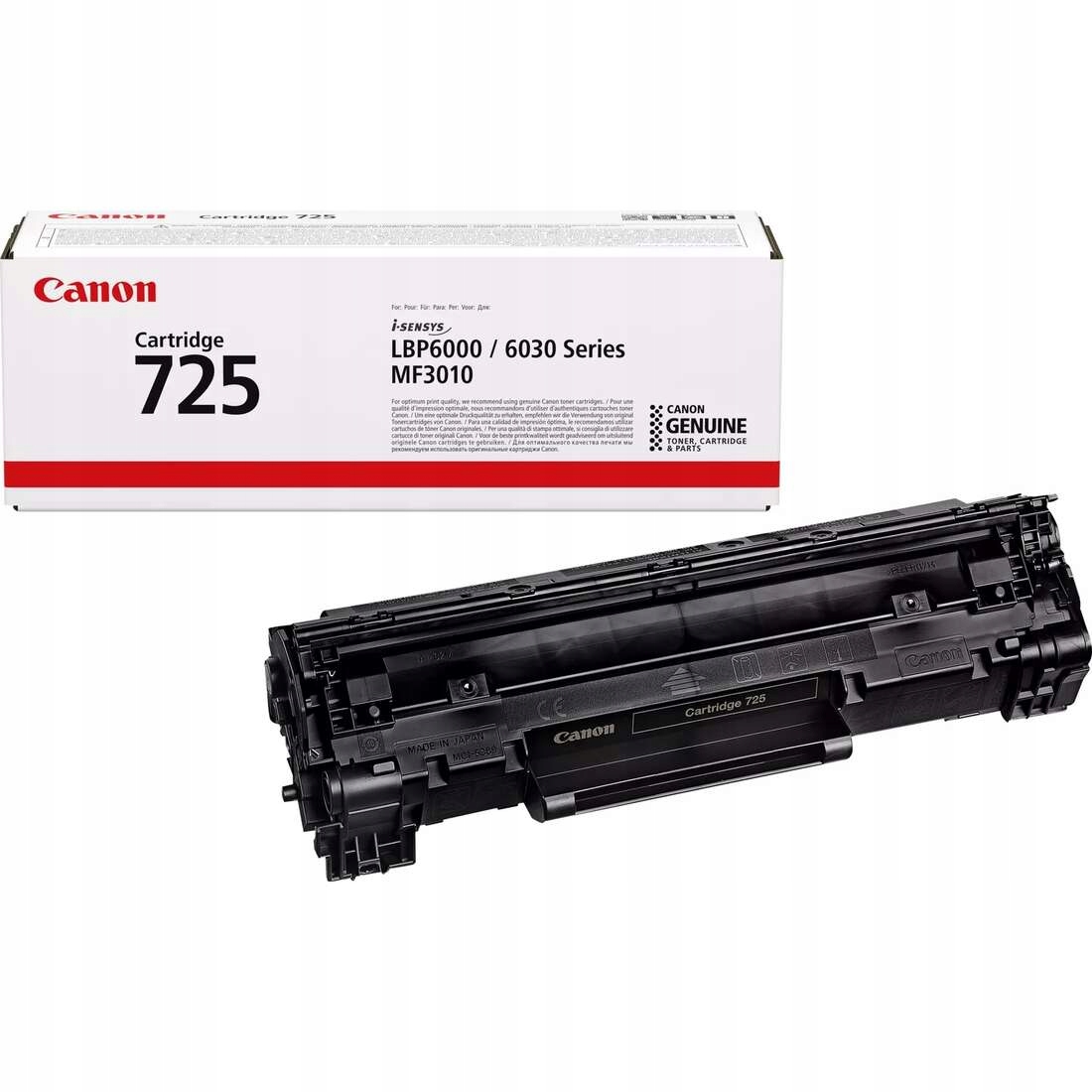 

Toner Canon Crg 725BK Black