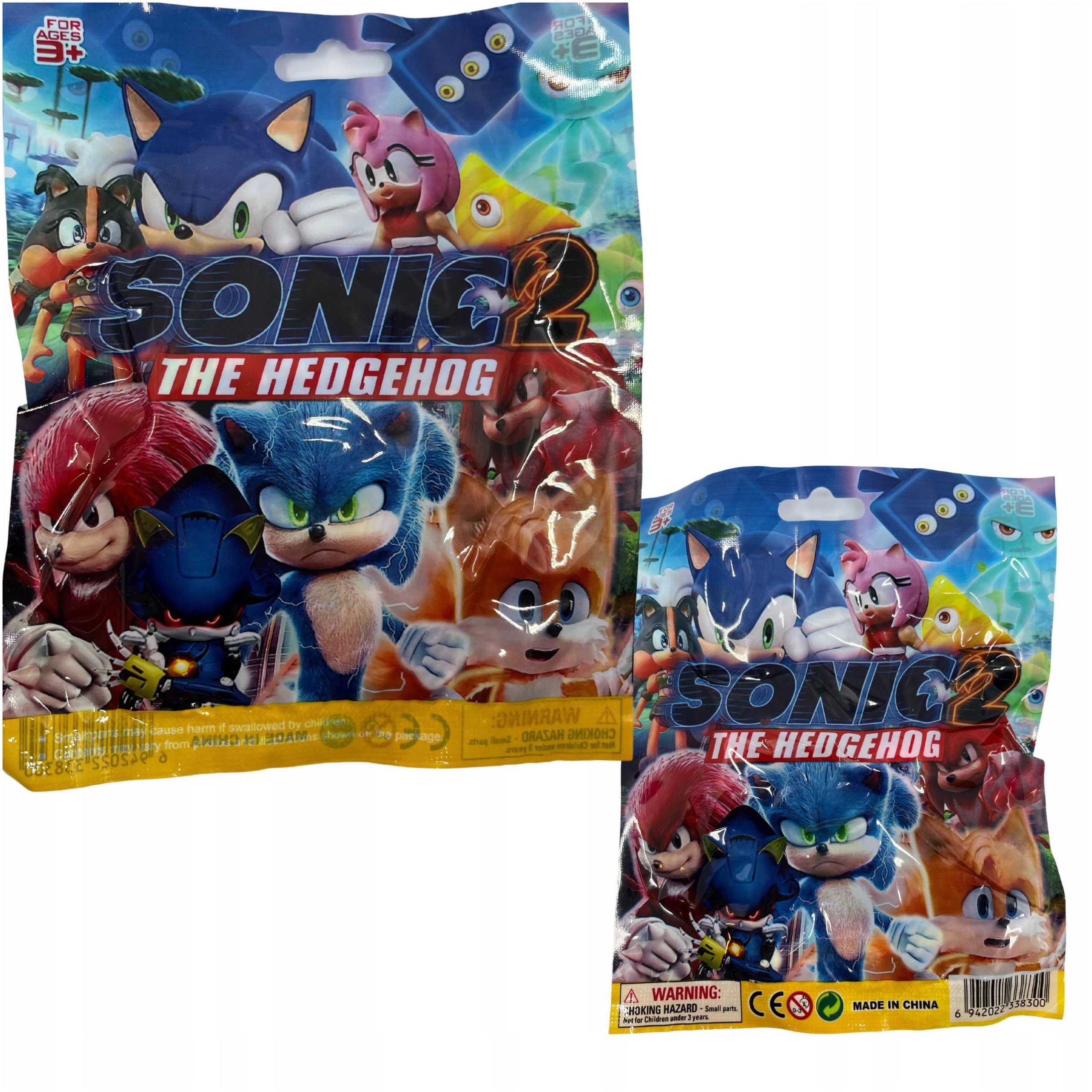 

Saszetka Sonic 2 The Hedgehog Figurka 3 Karty