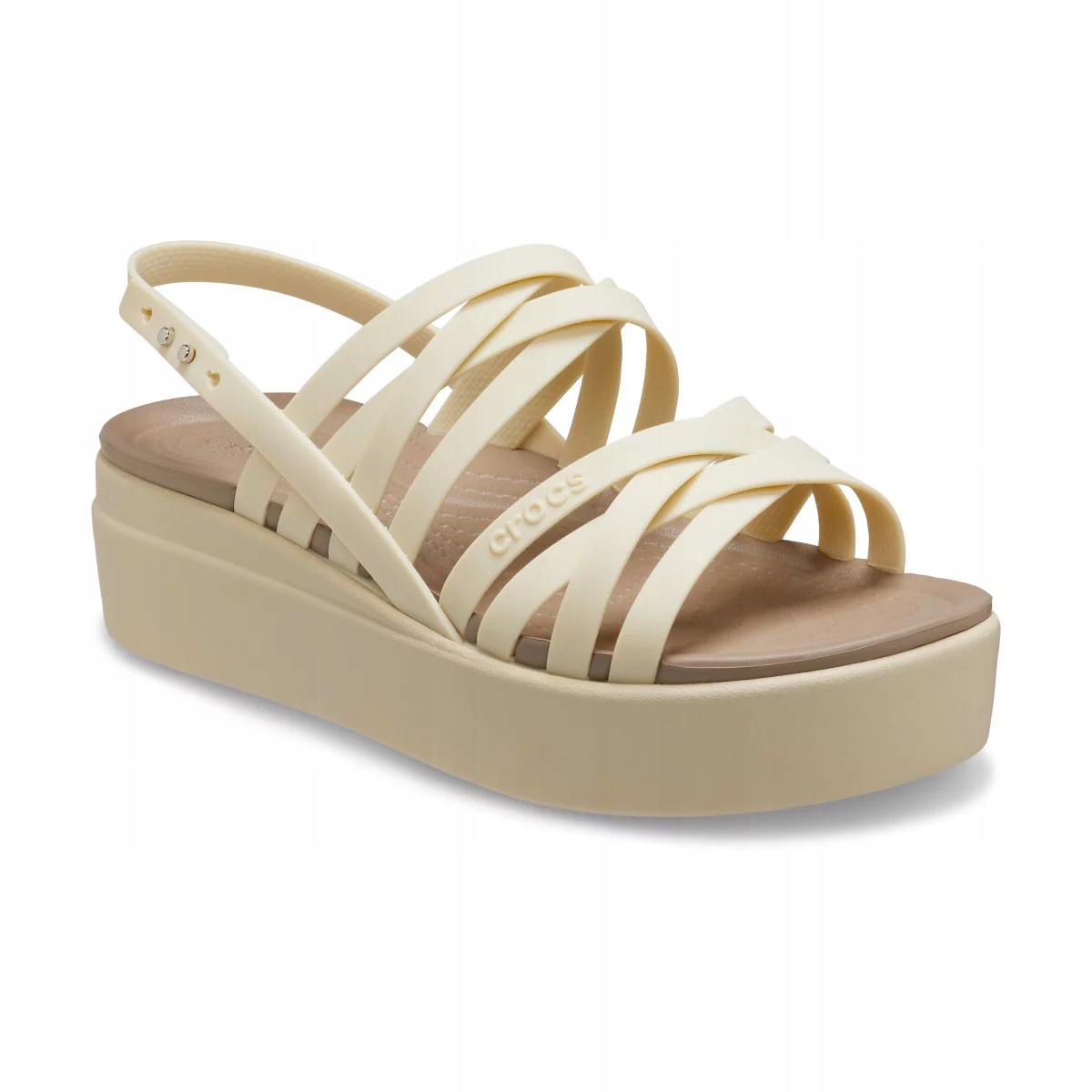 Crocs Dámské sandály Brooklyn Strappy Lowe 206751 Wedge 37-38