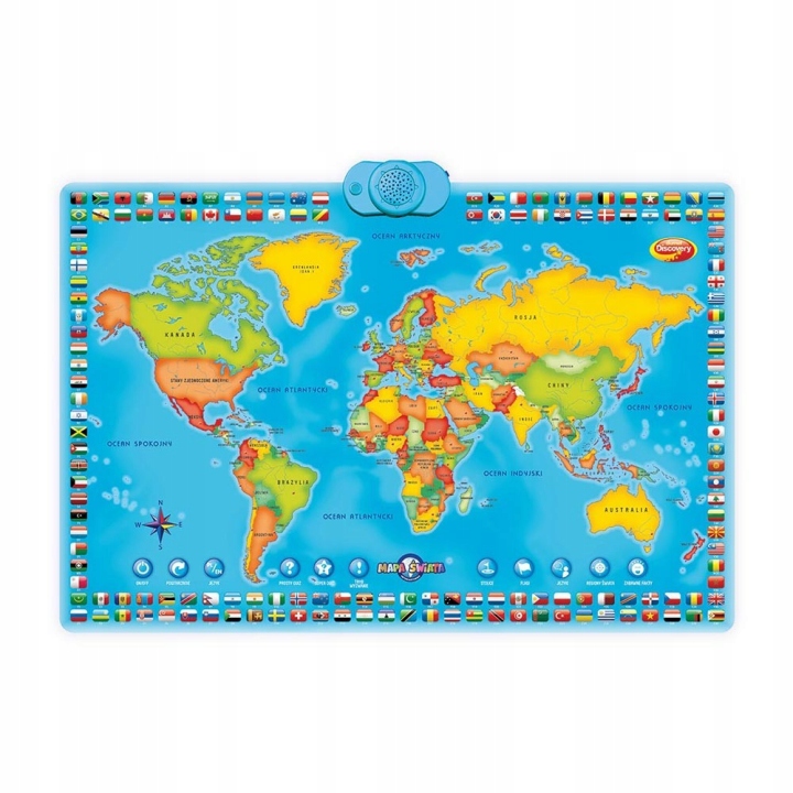 Interaktywna mapa świata Kod producenta DD60853