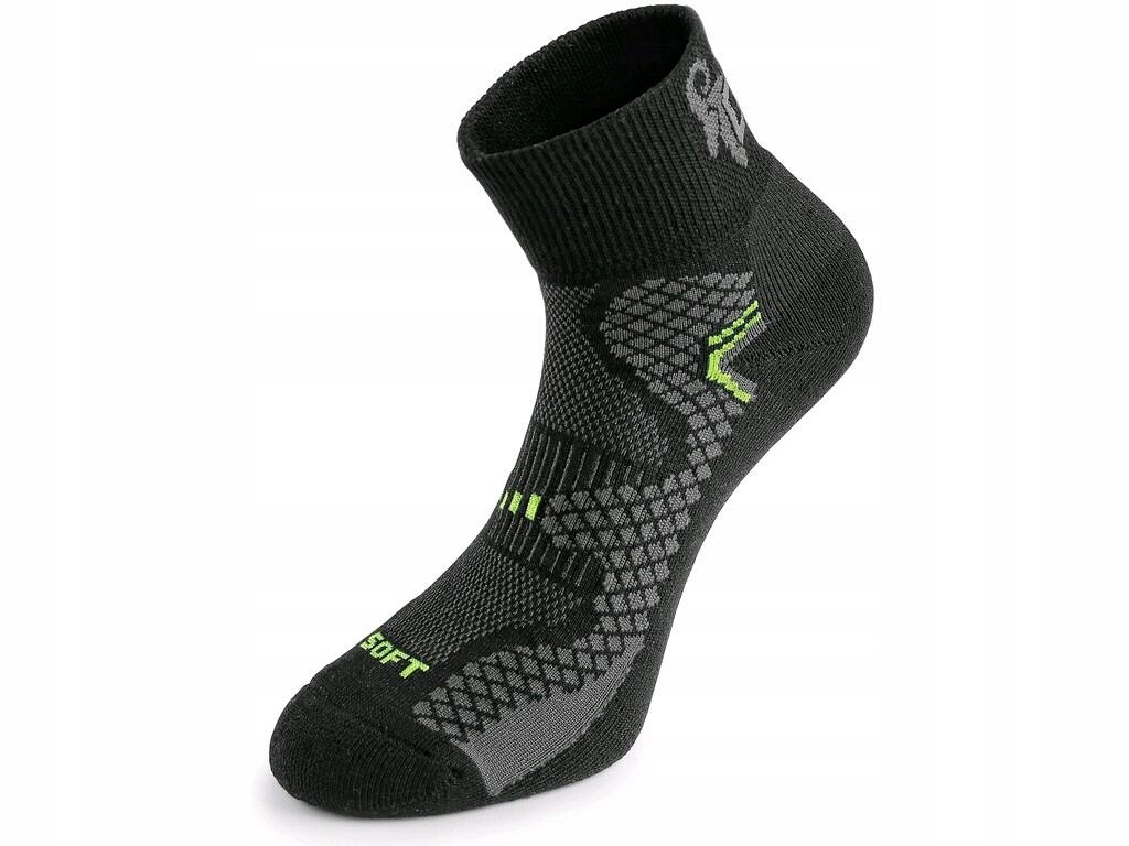 

Elastyczne Skarpety Cxs Soft czarno-zielone r41-43