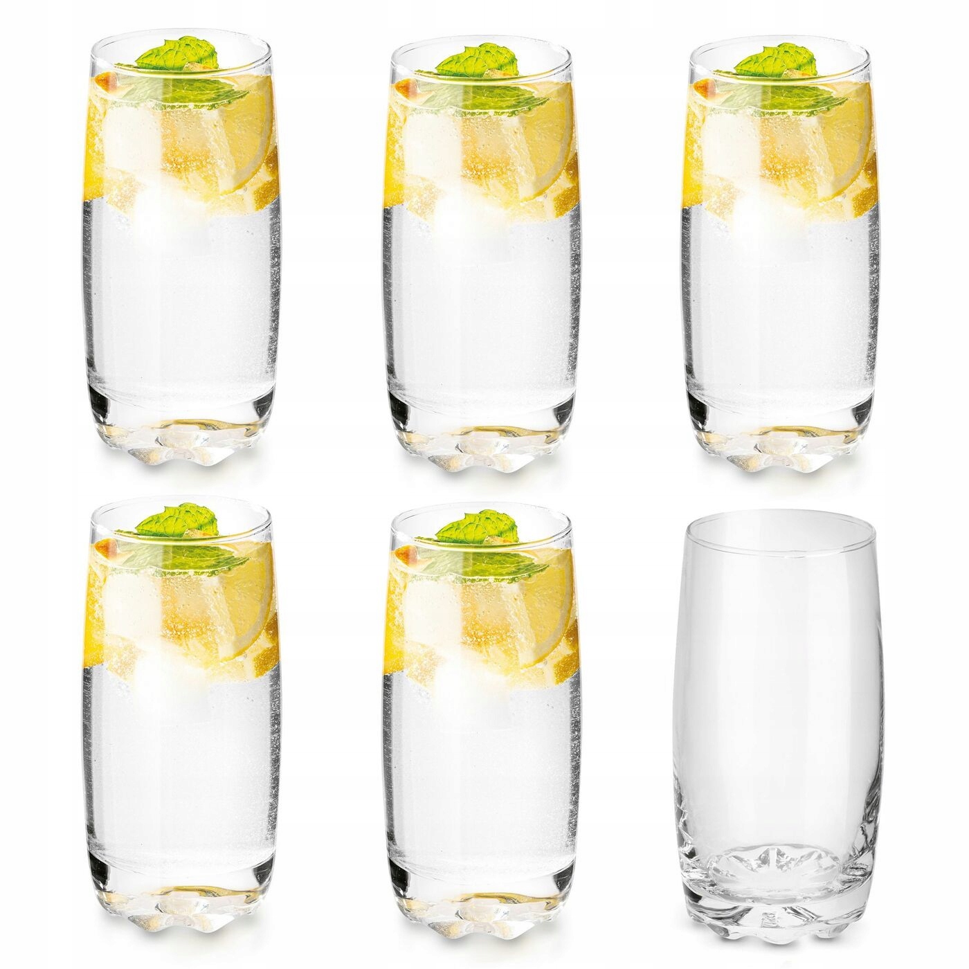 

Zestaw Szklanki Do Napojów Drinków wody soku 6szt