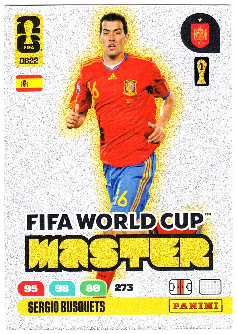 Panini Fifa World Cup 2026 Fifa World Cup Master Sergio Busquets DB22