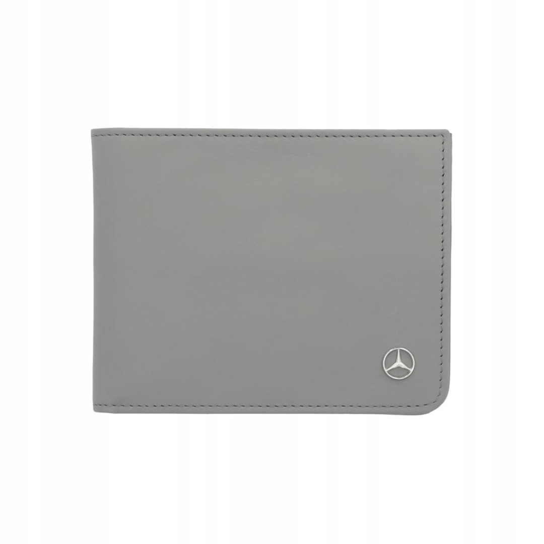 Kožená Peňaženka Mercedes-benz Strieborno-šedá