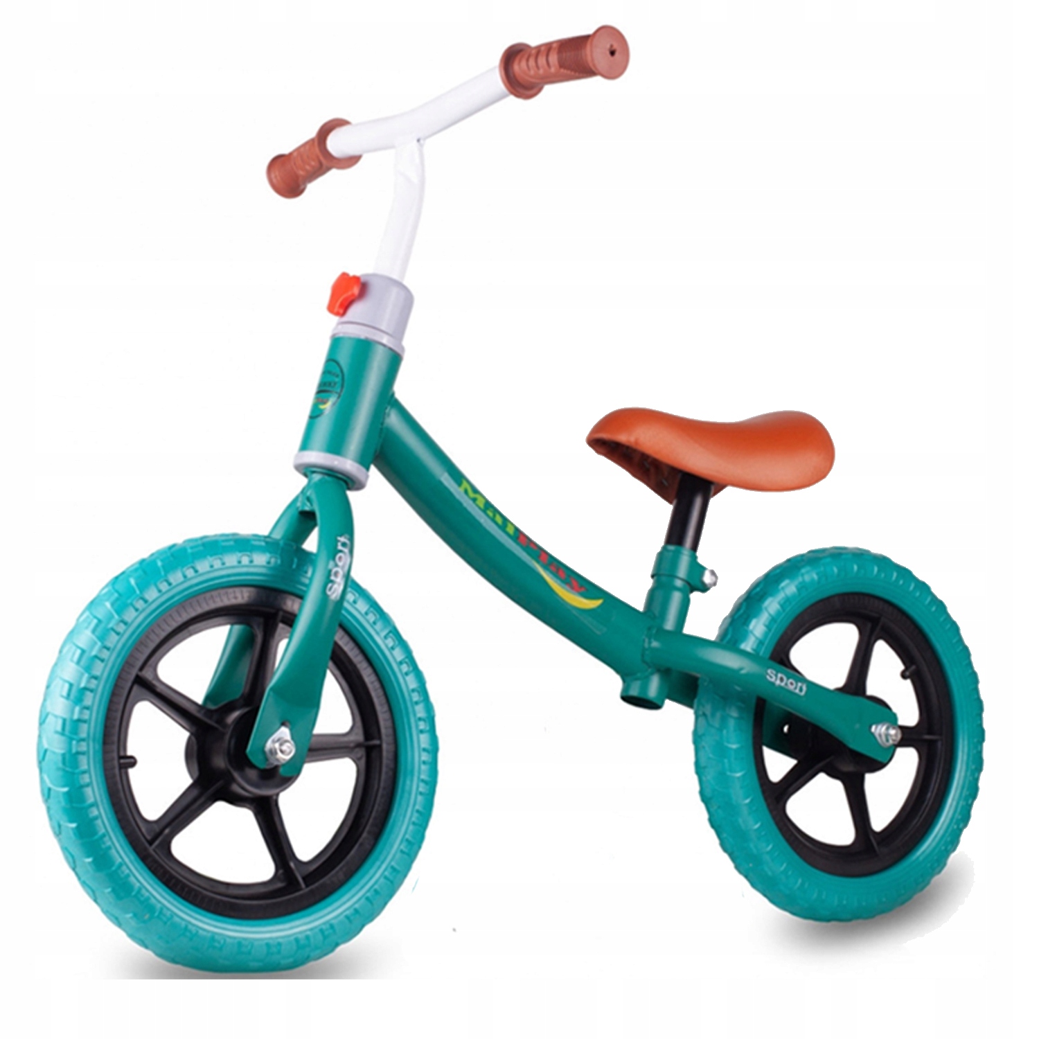 Rowerek Biegowy Dziecięcy Lekki 12" Koła Eva Regulacja Siodełka Kierownicy