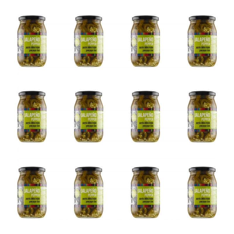 Casa De Mexico Paprika Jalapeno zelená krájená 340 g X12