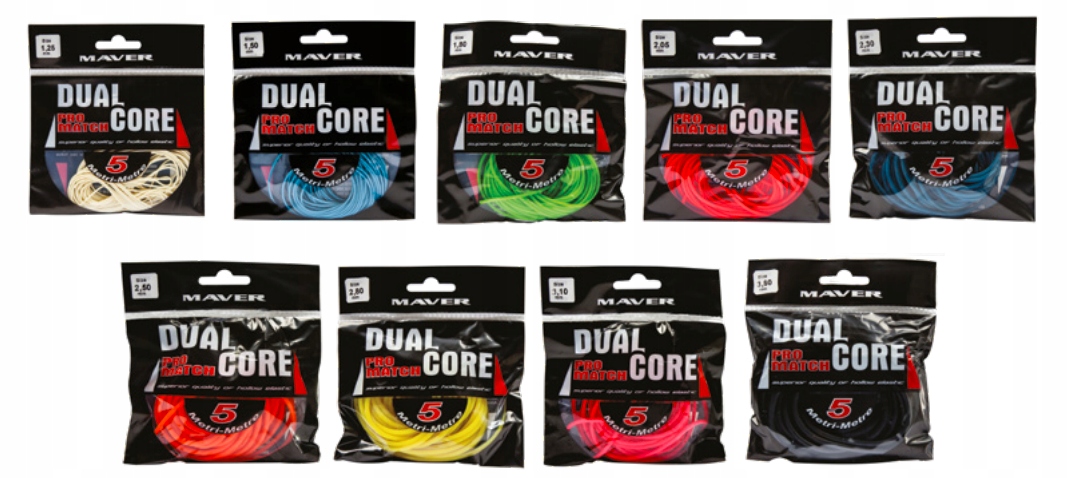 Guma pusta MAVER Dual Core Pro Match 5m [Średnica 1,25 mm]