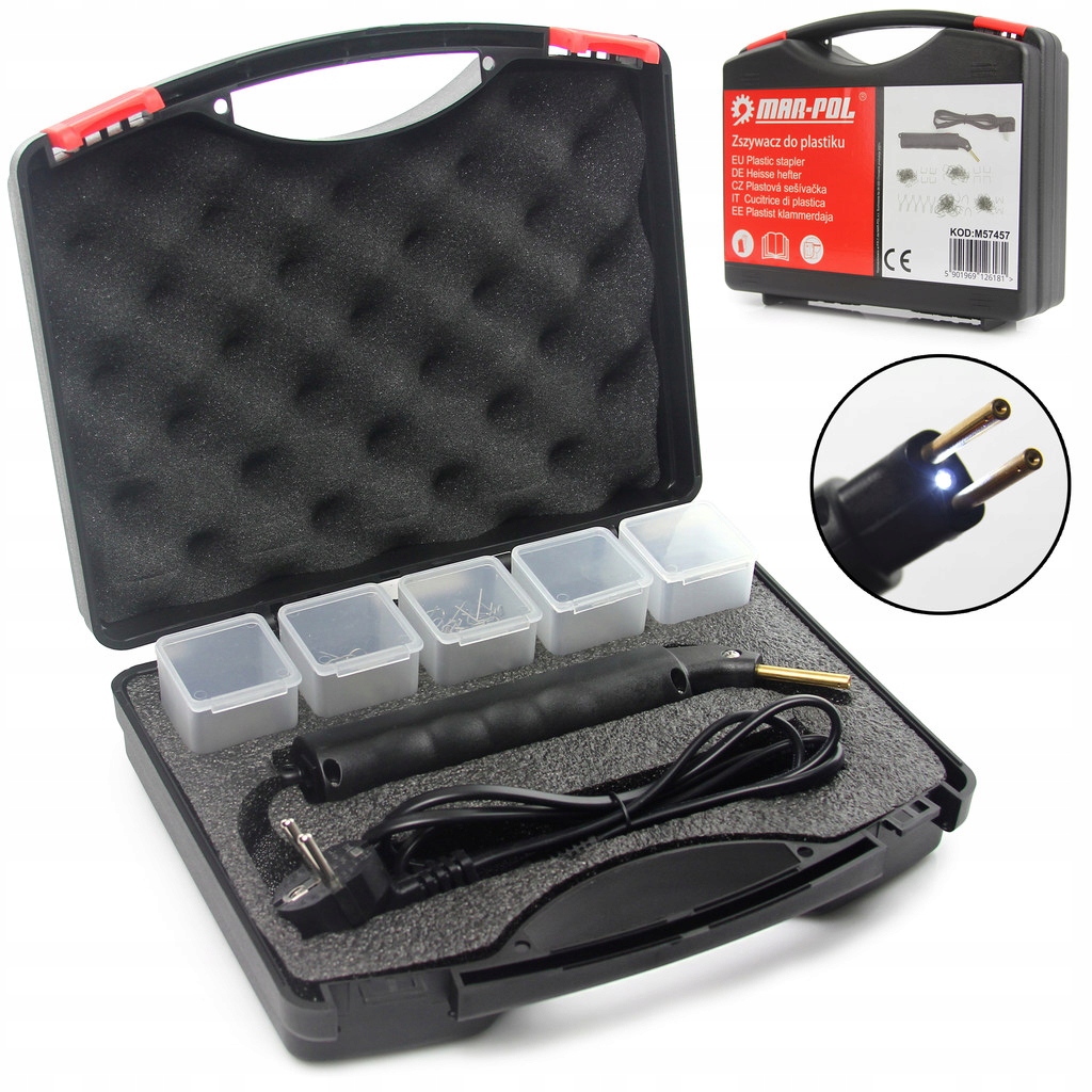 ZSZYWARKA DO PLASTIKU SPAWARKA ZGRZEWARKA + ZSZYWKI Kod producenta M57457