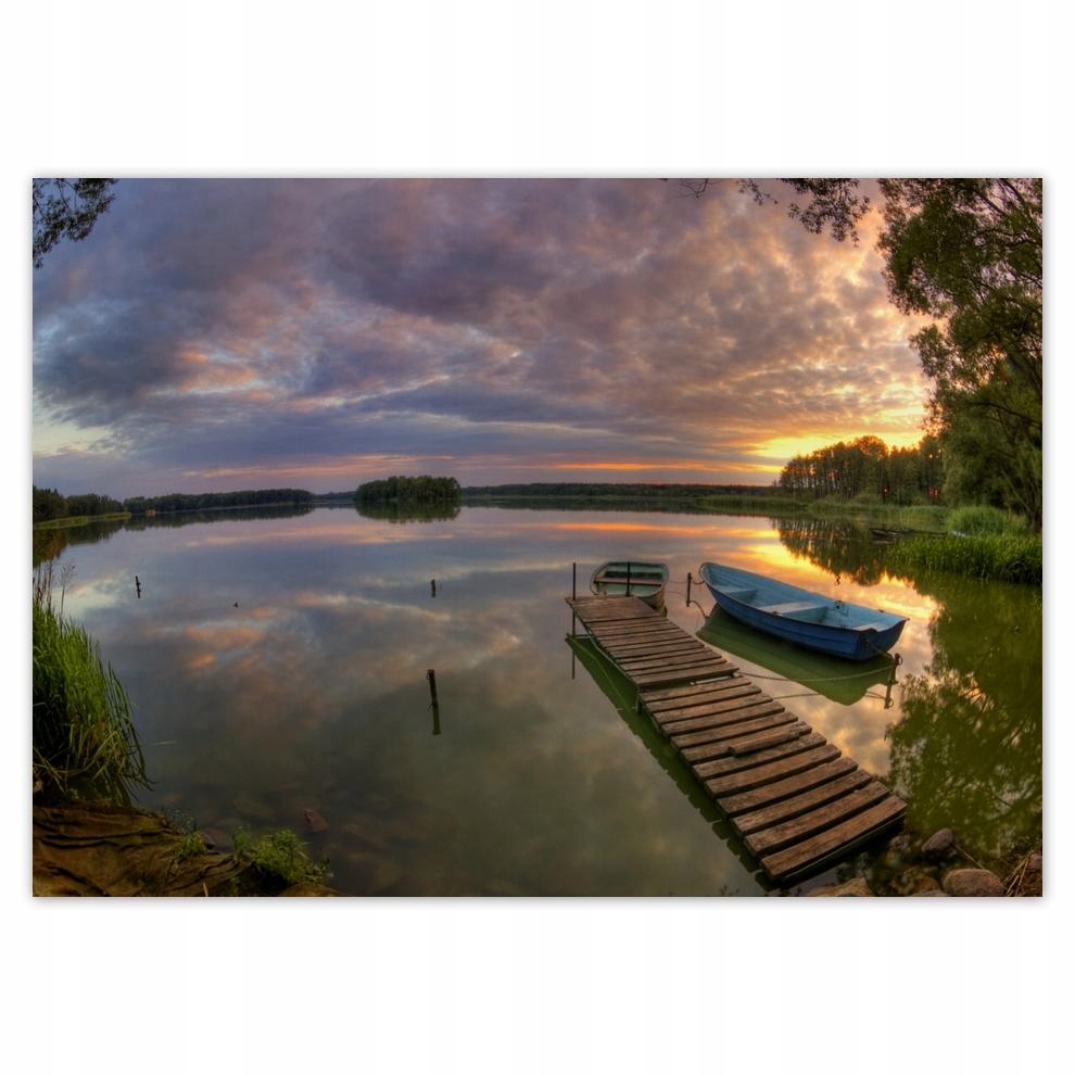 

Naklejki 70x50 Zachód słońca Wolsztyn