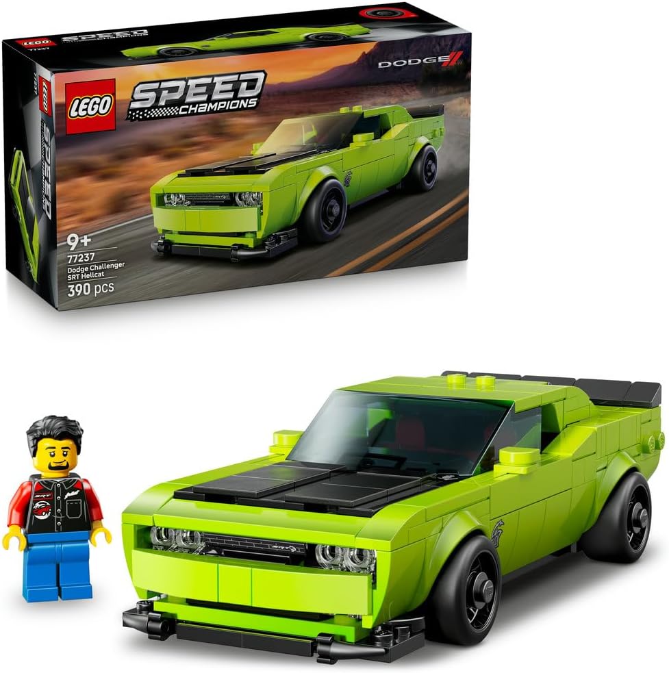 Lego Speed ​​​​Champions Dodge Challenger Srt Hellcat 77237 Minifigurka 9+
