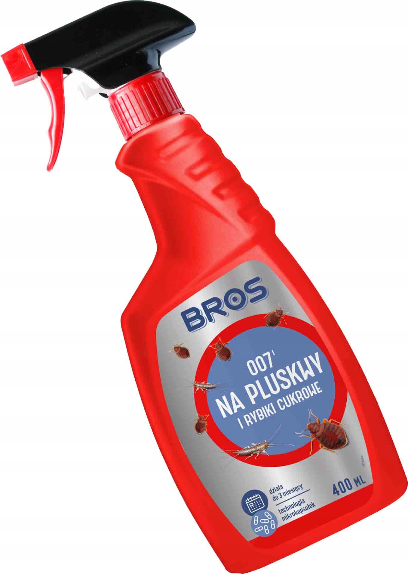 

Bros Spray 007 Na Pluskwy I Rybiki Cukrowe 400 ml