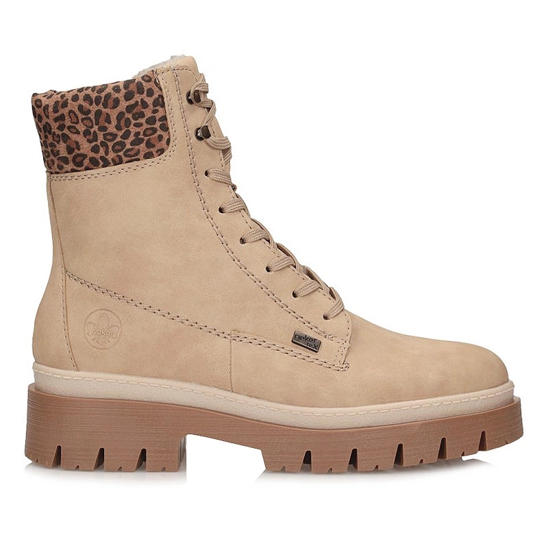 Každodenní šněrovací dámské kotníkové boty Rieker Z9430-60