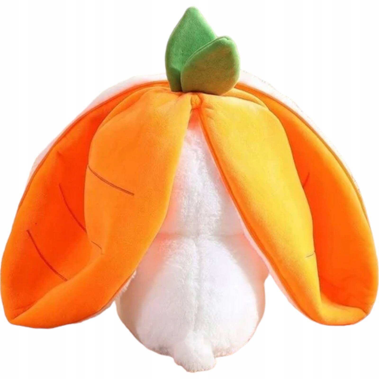 MASKOTKA PLUSZAK KRÓLIK MARCHEWKA USZY 2w1 ZAJĄC W MARCHEWCE PLUSZOWY 25 CM Producent bez marki