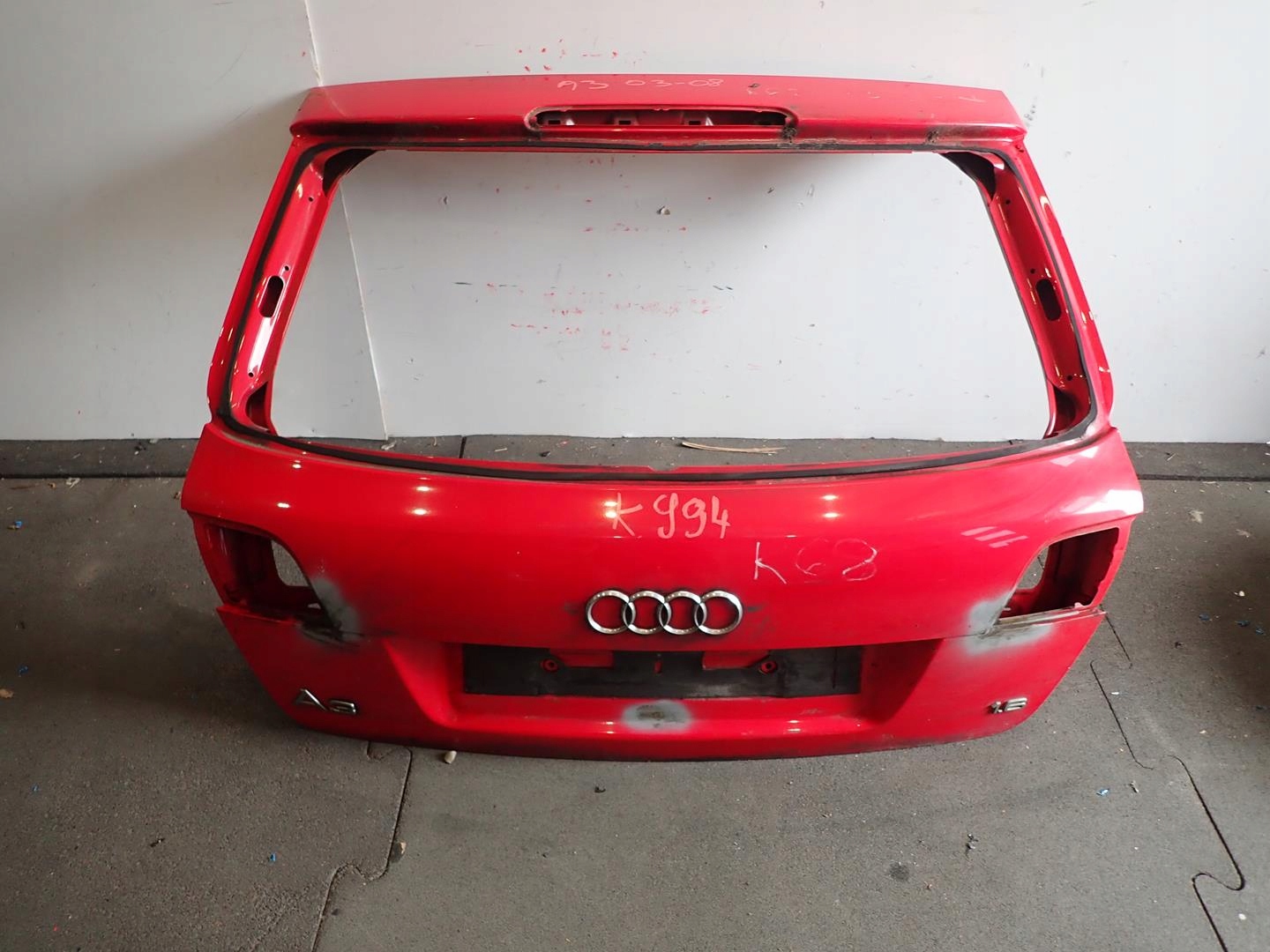 kapota AUDI A3 2003-2008 SPORTBACK