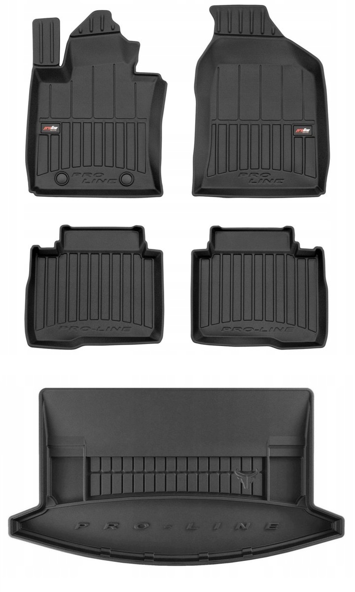 Set 3D gumové rohože Ssangyong Korando 4 od 2019- d