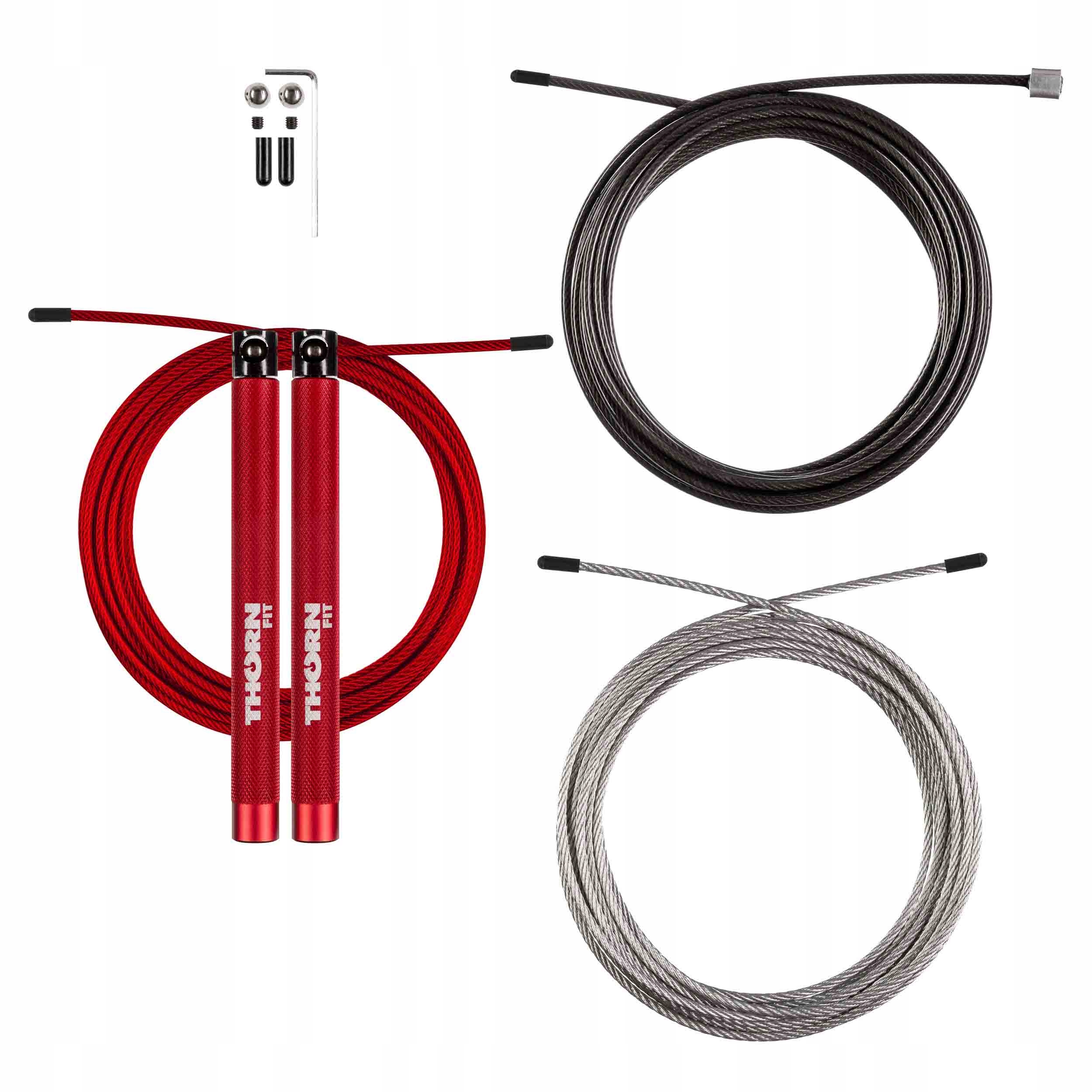 Švihadlo Thorn Fit Speed Rope Ultra 4.0 Red