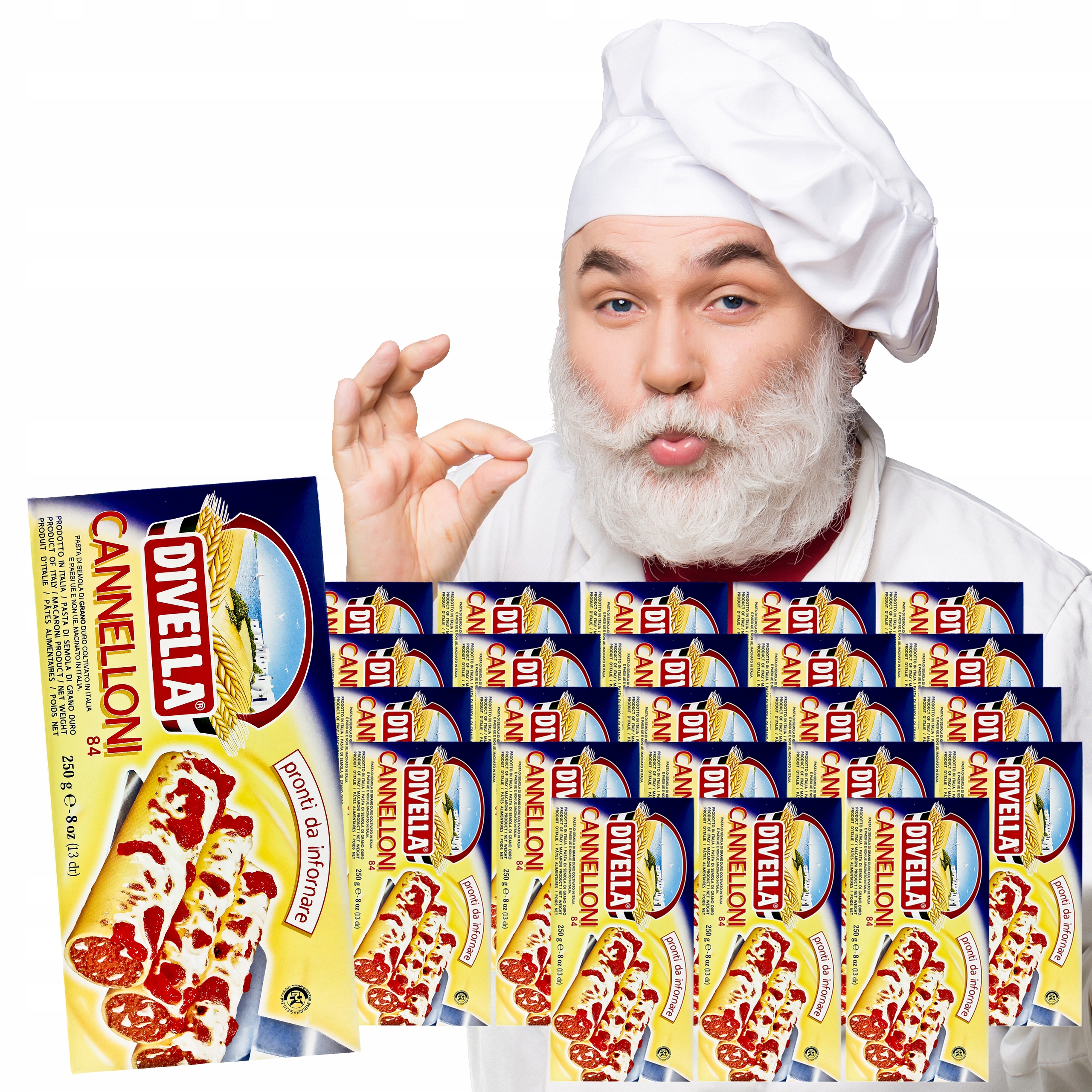 Levně Těstoviny Cannelloni Divella 24X250 G