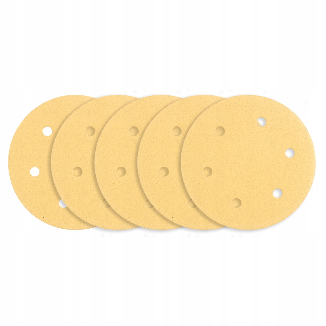 Papier ścierny na rzep 225mm K120 5 szt. z 6 otworami Graphite