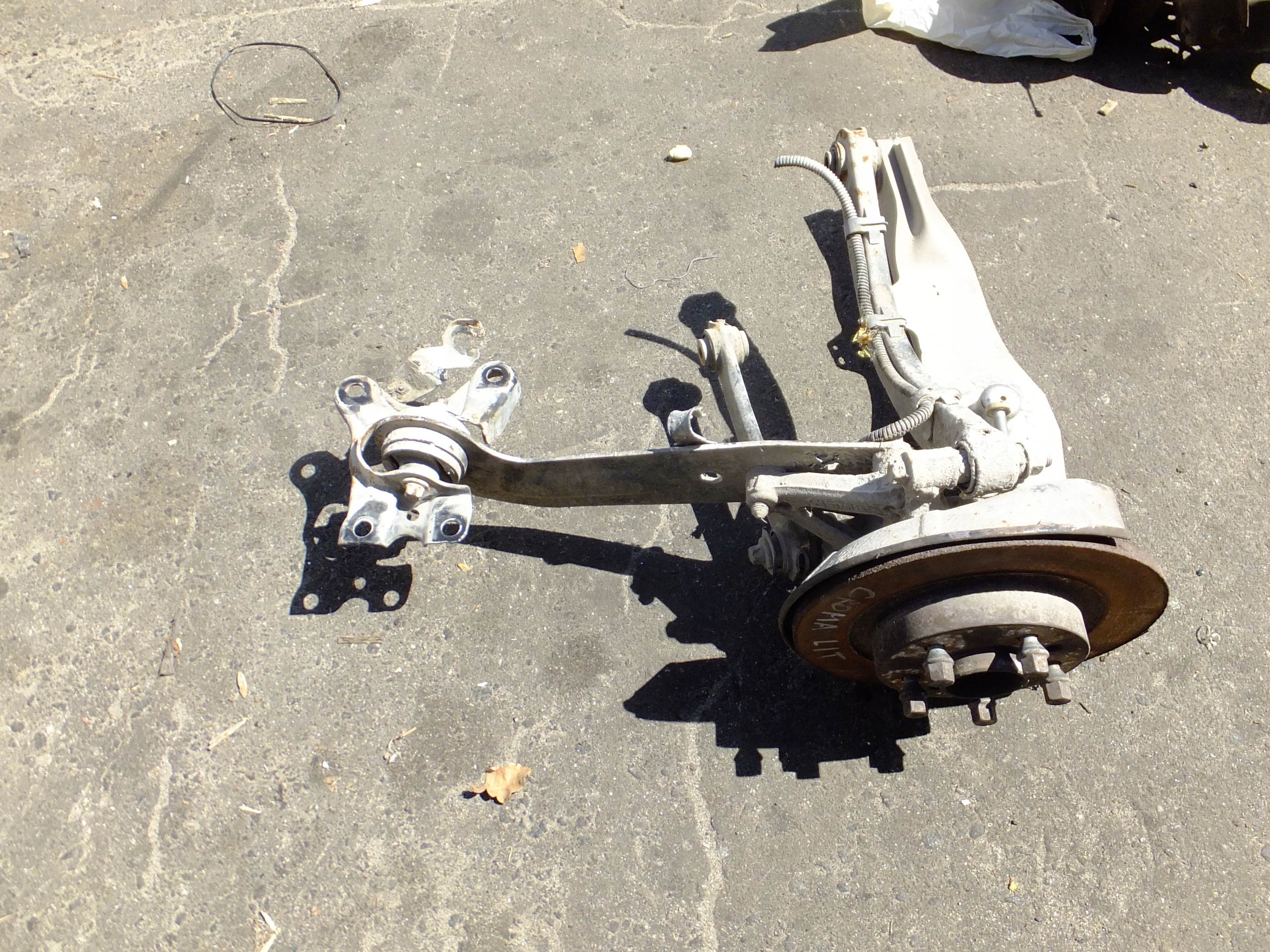 swing arm left rear part fiat croma II 2009r