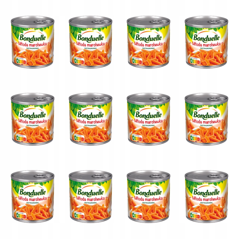 Bonduelle Mladá mrkev extázní 425 ml X12