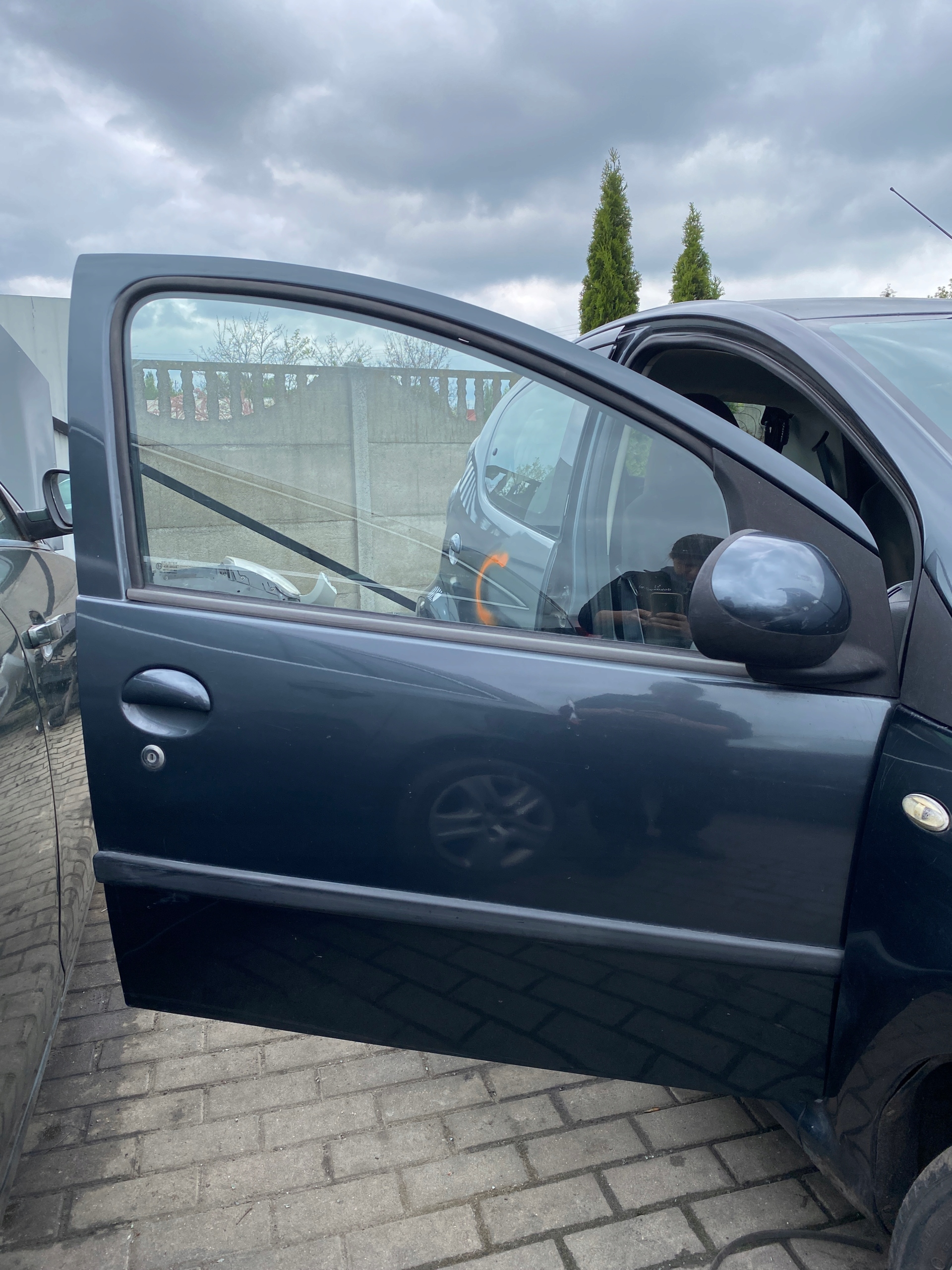 door right front front kod lakieru KTA Citroen C1 05-14