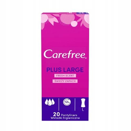

Carefree Wkładki higieniczne świeży zapach, 20 szt
