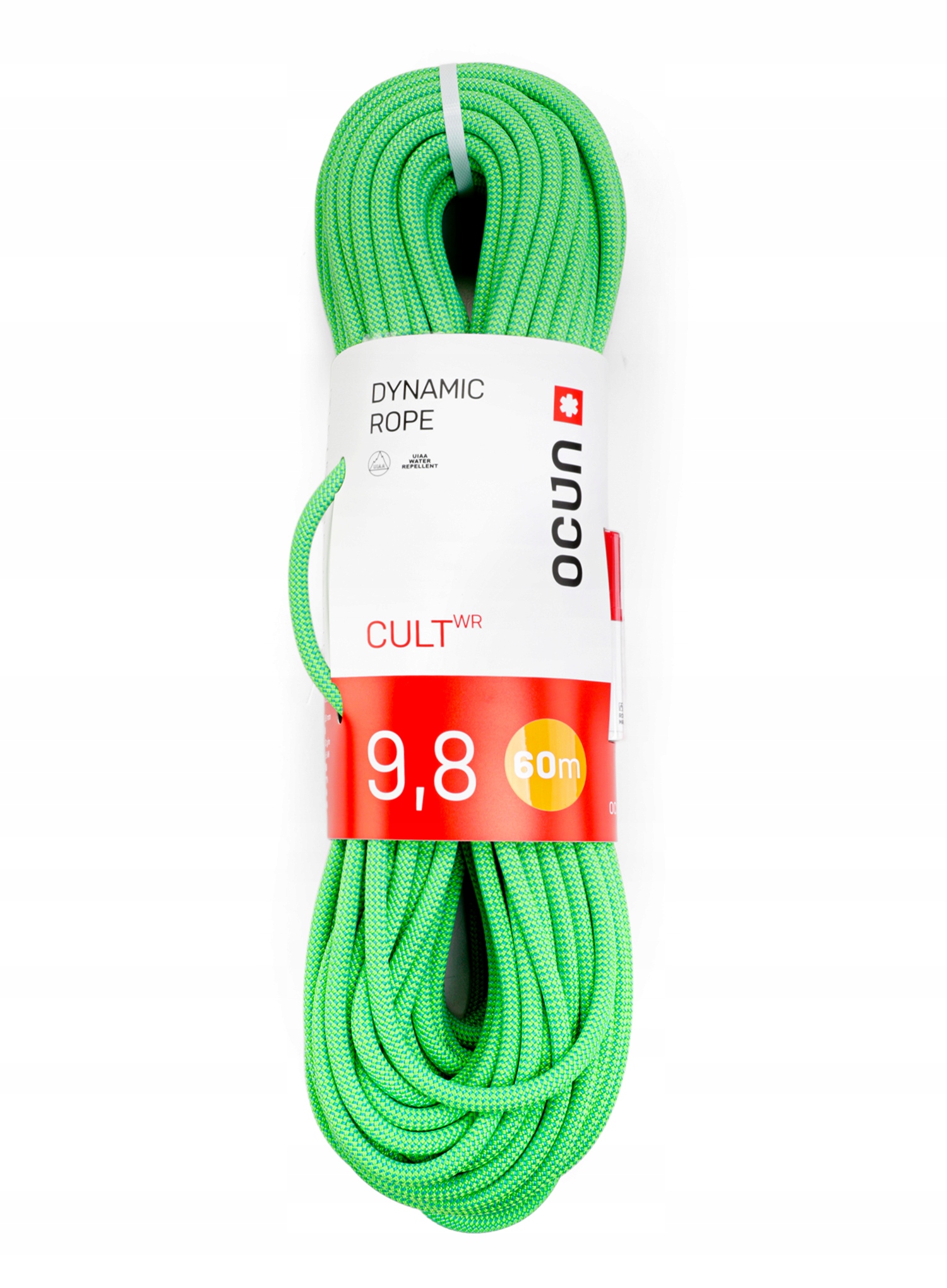 Lezecké lano Ocun Cult 9,8 mm 60 m zelená/místní barva