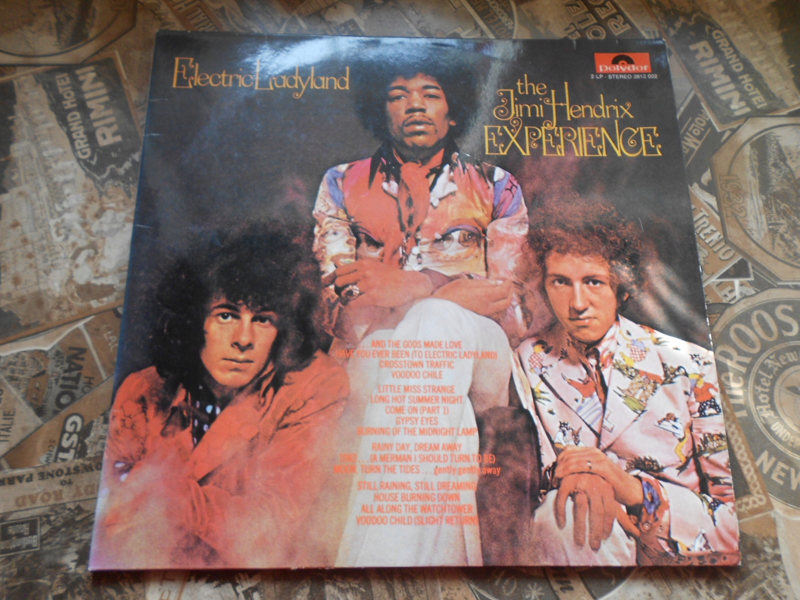 ELECTRIC LADYLAND THE JIMI HENDRIX EXPERIENCE 2LP 1972 NM