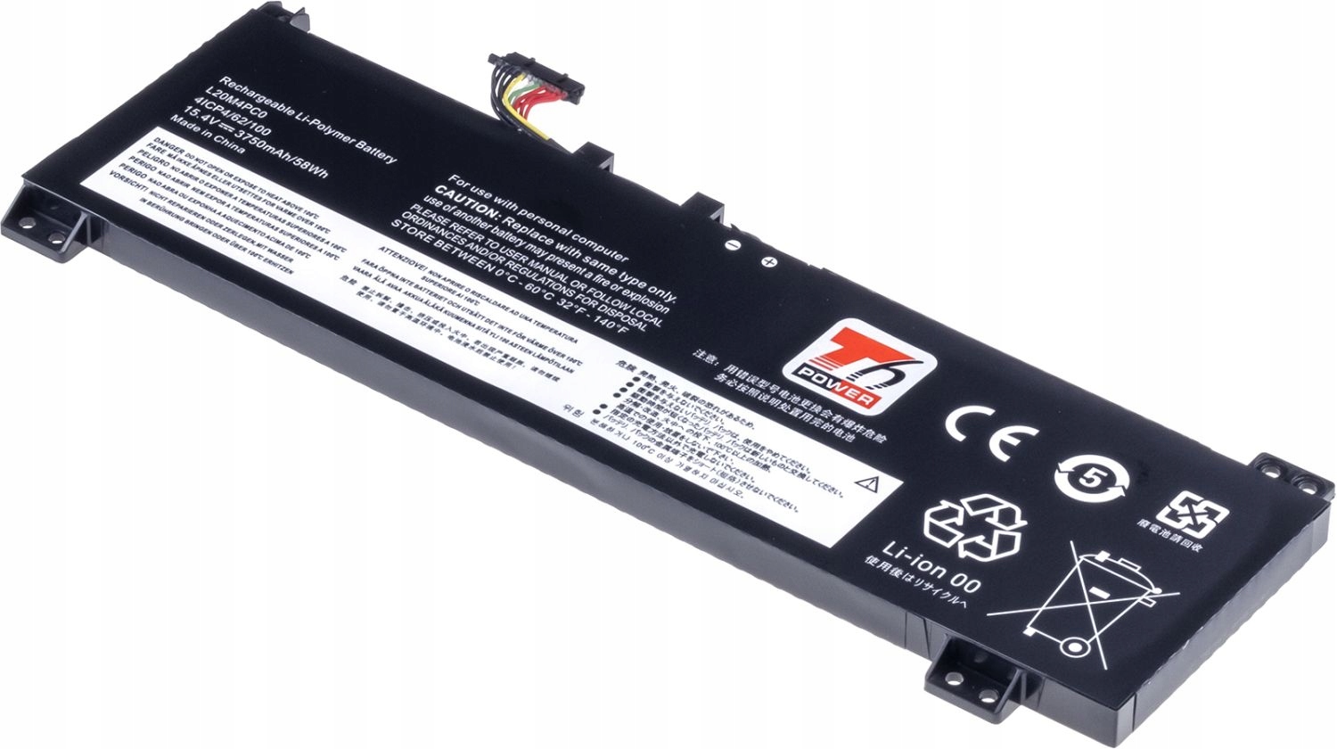 Baterie T6 Power pro Lenovo Legion 5-15ACH6 82JW