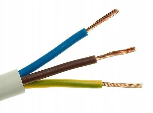 

Przewód linka Omy 3x1,5mm2 biały 1,5mm2 polski