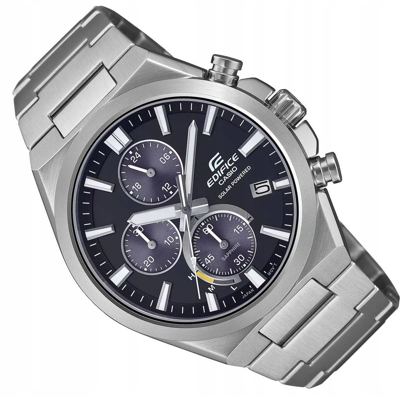 Pánské Hodinky Casio Edifice Solar Chronograf EFS-S630D -1A Safírové Sklo