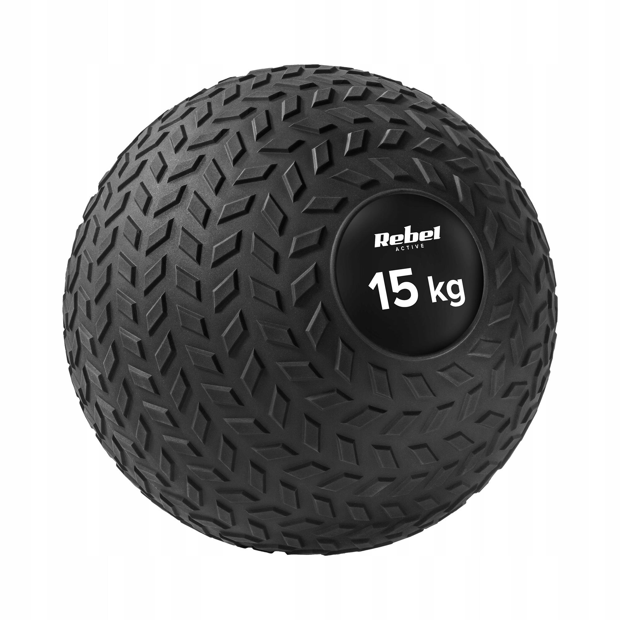 Malý medicinbal pro rehabilitační cvičení Slam Ball 23 cm 15 kg, Rebel A