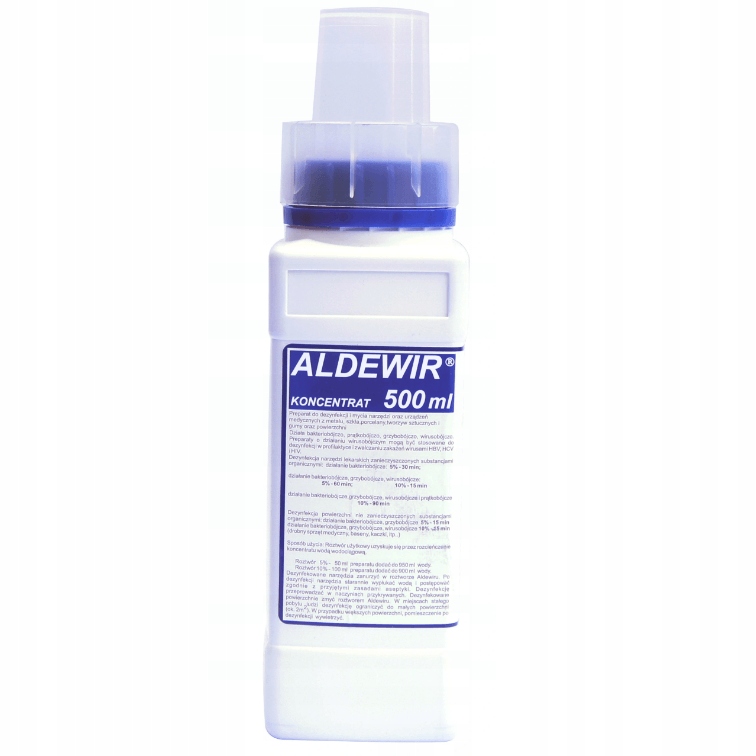 

Aldewir Płyn do dezynfekcji 500 ml zwalcza wirusy