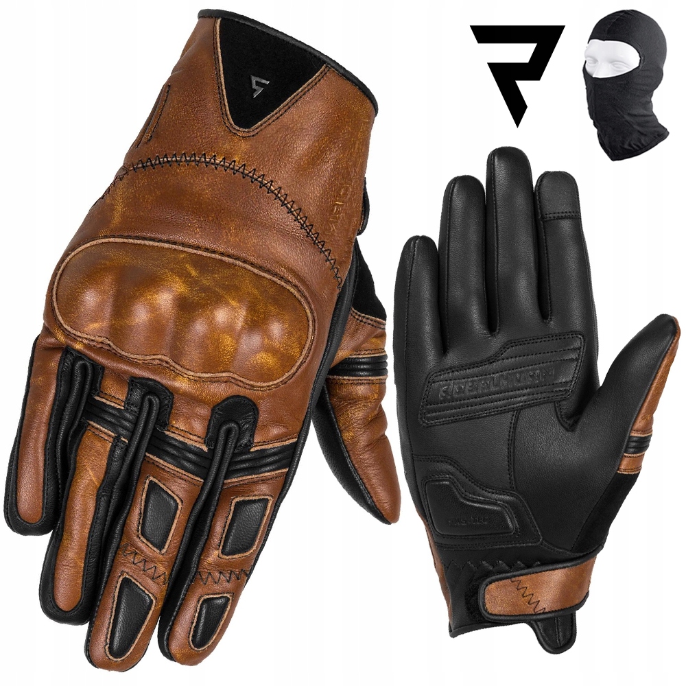 Motocyklové Rukavice Rebelhorn Thug II Vnt Dámske Kožené Darčeky