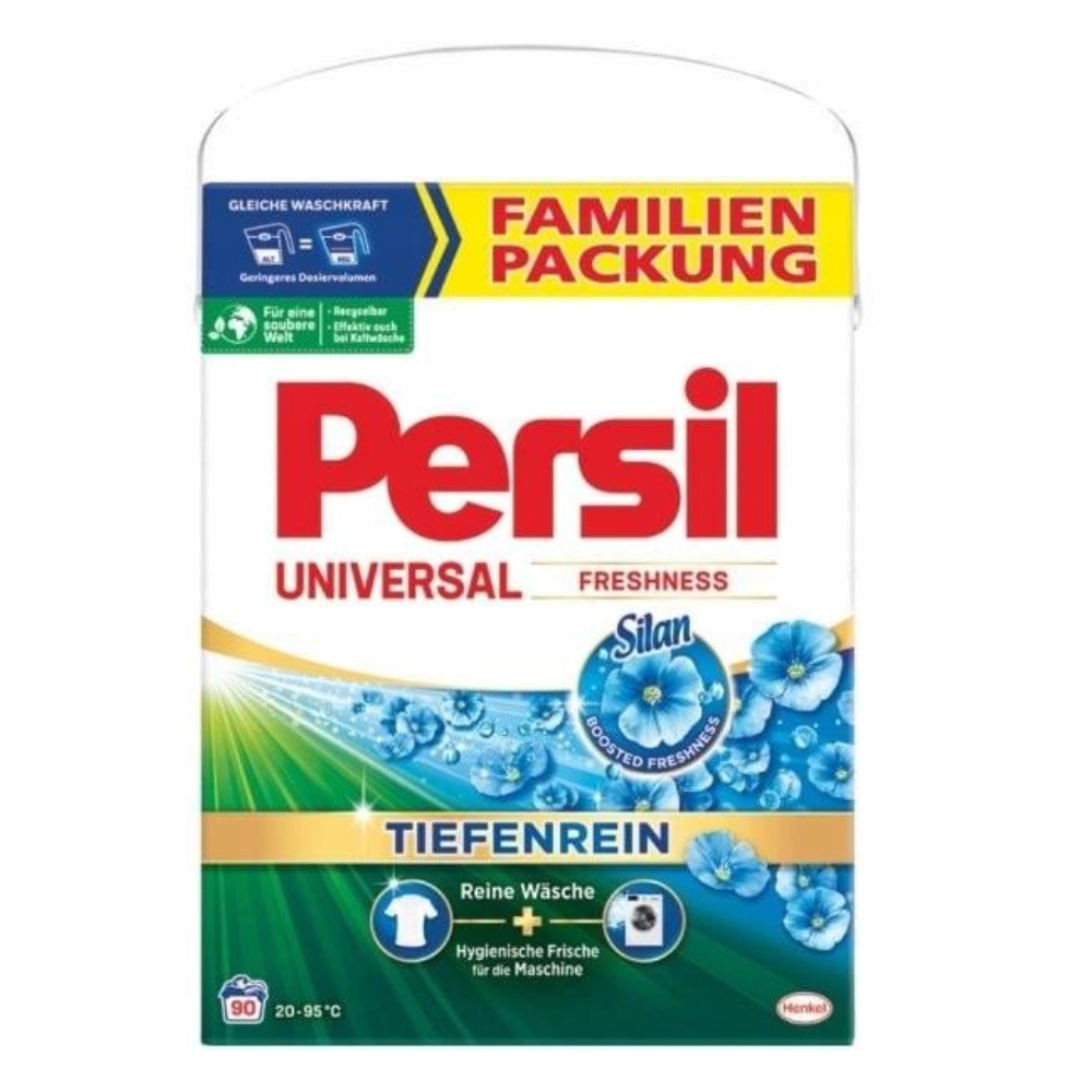 Levně Persil prací prášek Freshnes by Silan 90 praní, 4,95 kg