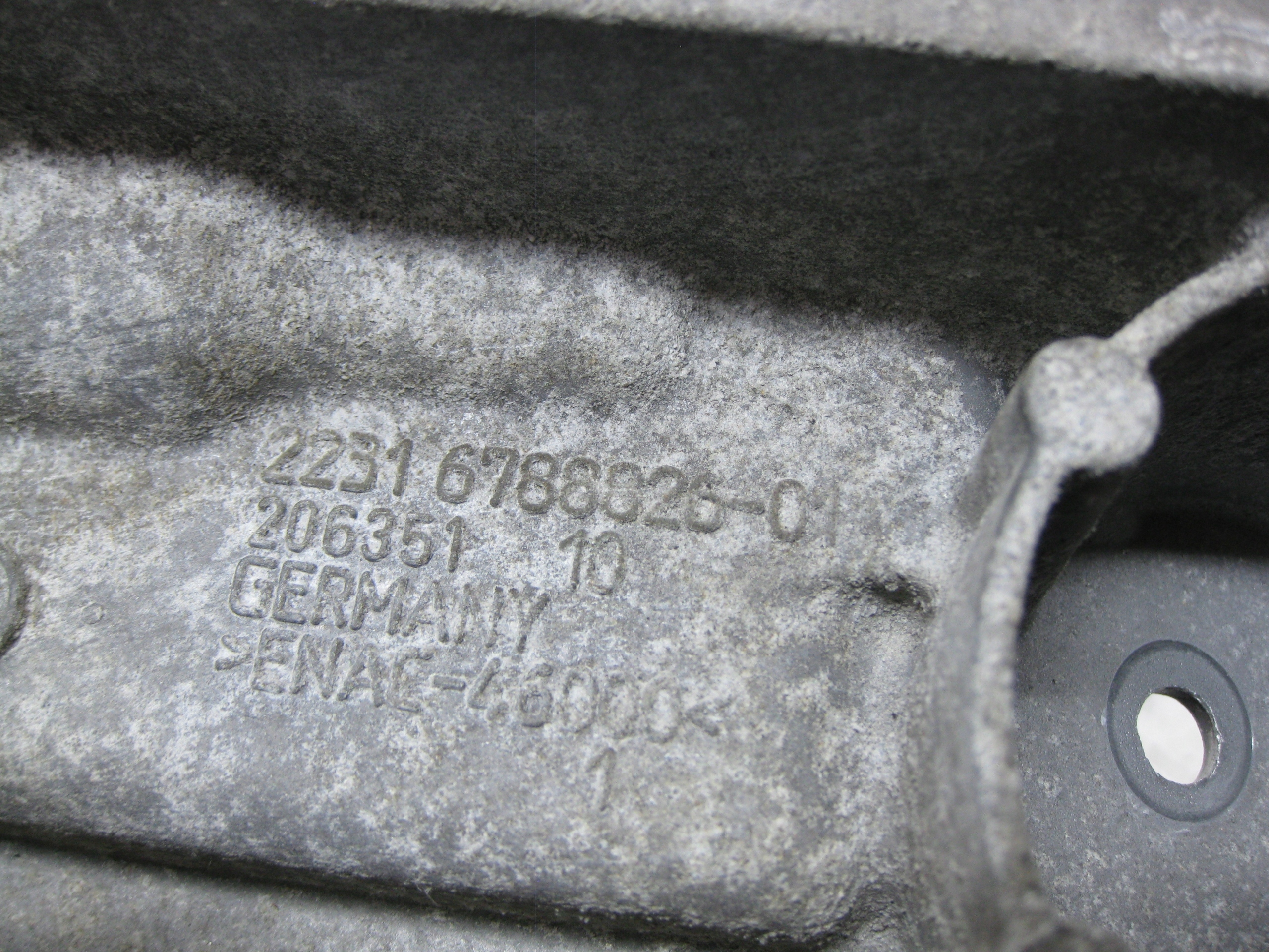 BMW F20 1.6i 14R support gearboxes 6788826