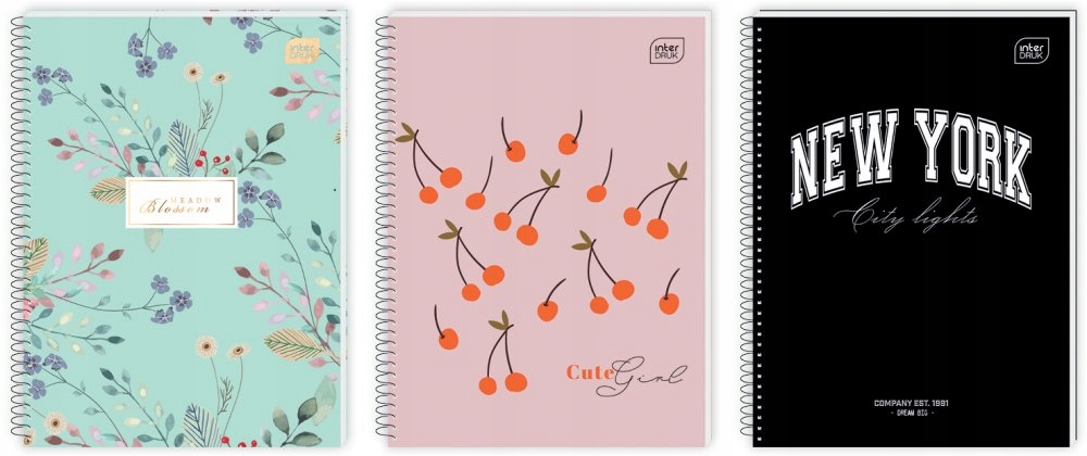 Kołozeszyt z perforacją A5 50 kart w kratkę brulion zeszyt x 2 szt Stan opakowania oryginalne