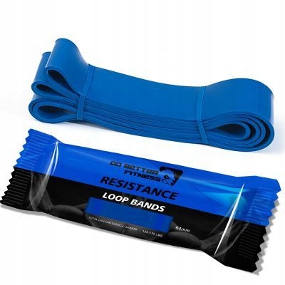 

Taśma do ćwiczeń power band Fitness - Niebieska